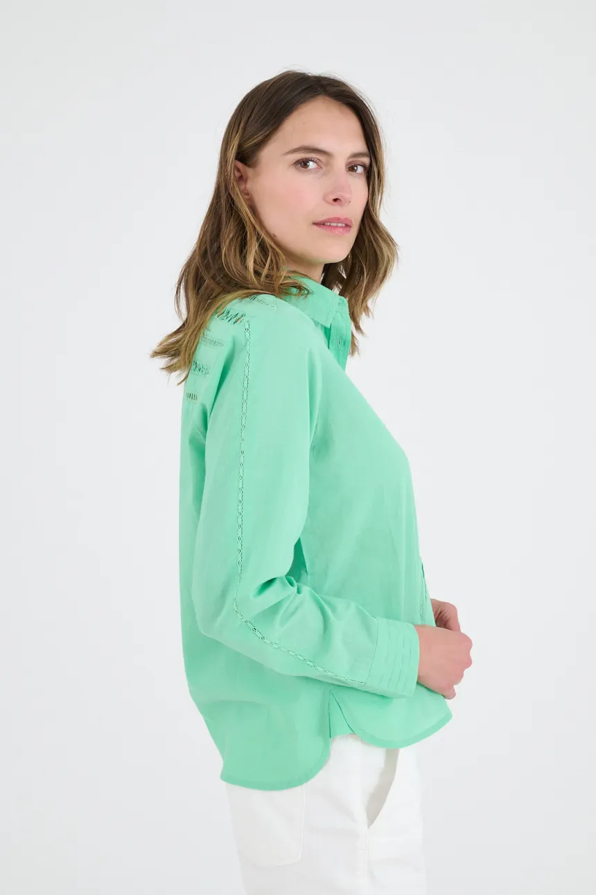 FRAN CALAS Cotton Shirts for Women | Story Topic
