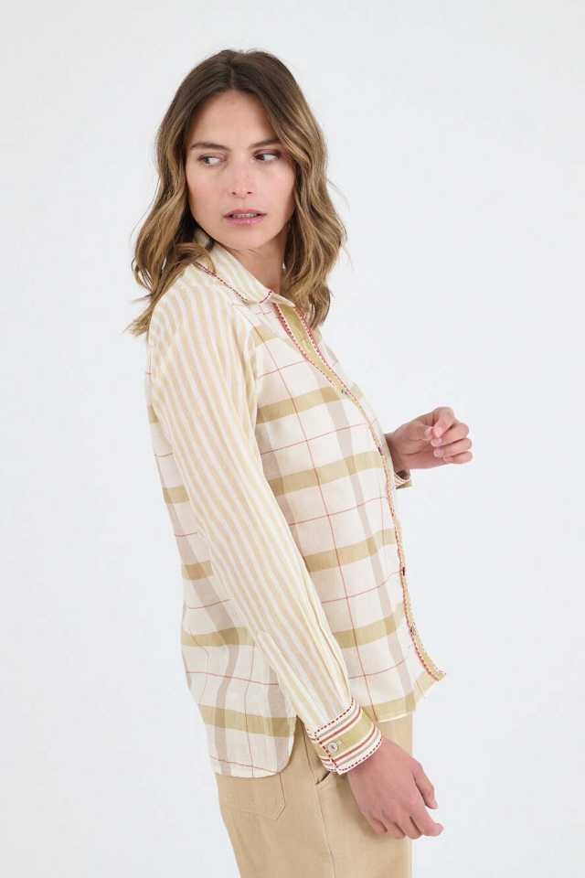 FRAN LUDO Women's Cotton Shirts | Story Topic