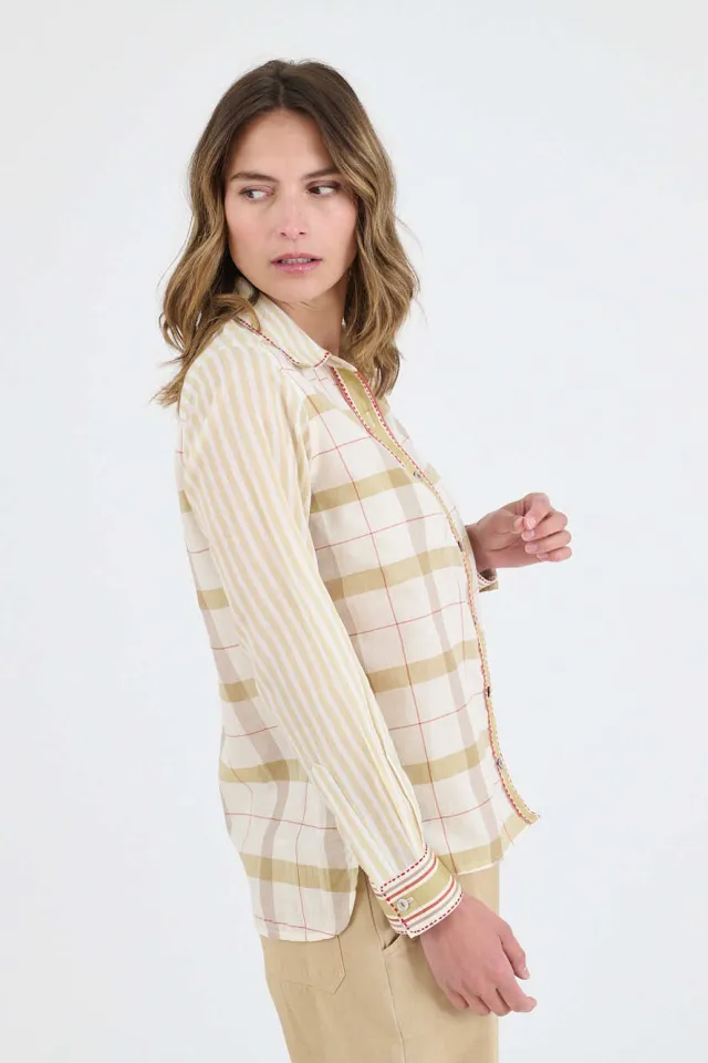 FRAN LUDO Women's Cotton Shirts | Story Topic