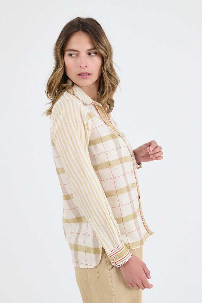 FRAN LUDO Women's Cotton Shirts | Story Topic