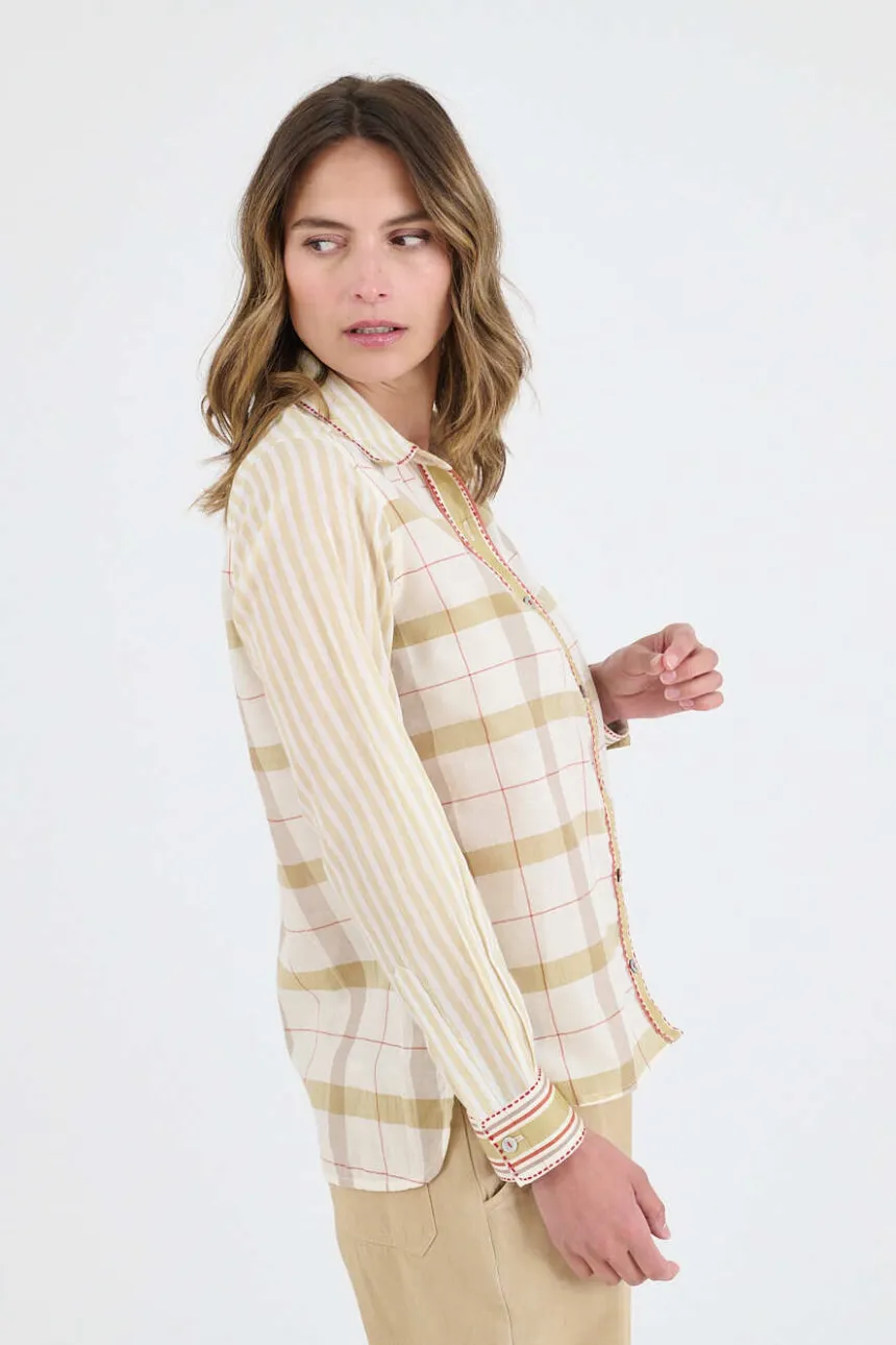 FRAN LUDO Women's Cotton Shirts | Story Topic
