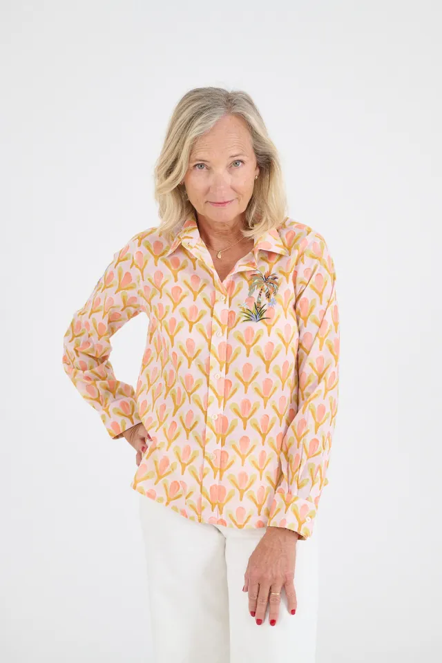 FRAN TULIP Cotton Shirts for Women | Story Topic