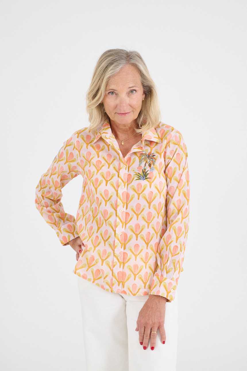 FRAN TULIP Cotton Shirts for Women | Story Topic