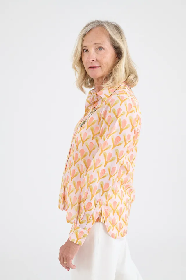 FRAN TULIP Cotton Shirts for Women | Story Topic