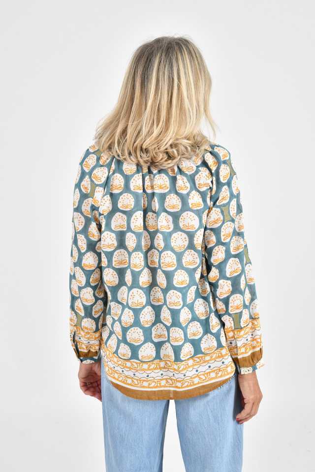IRIS EPI Cotton Blouses for Women | Story Topic