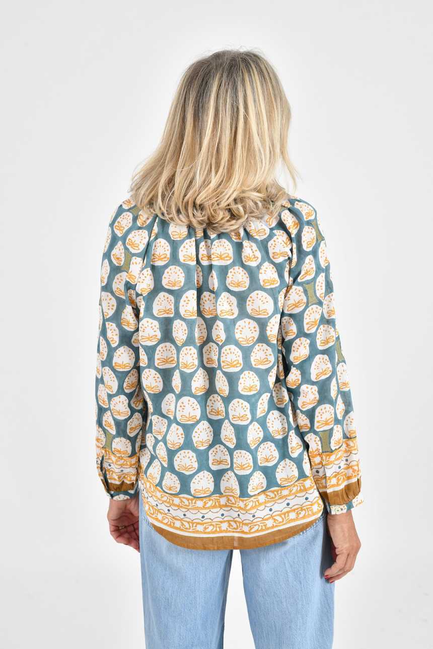 IRIS EPI Cotton Blouses for Women | Story Topic