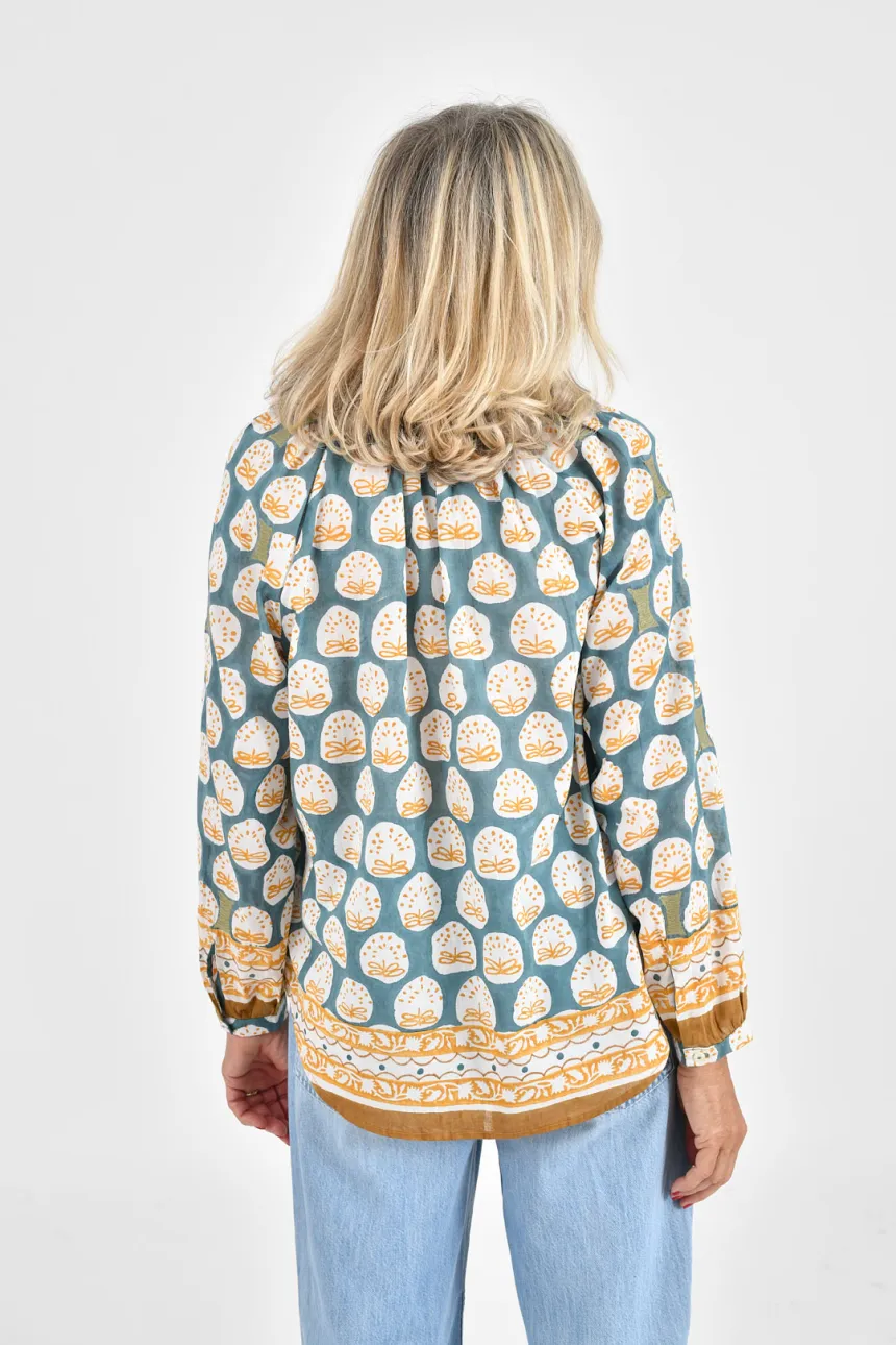 IRIS EPI Cotton Blouses for Women | Story Topic