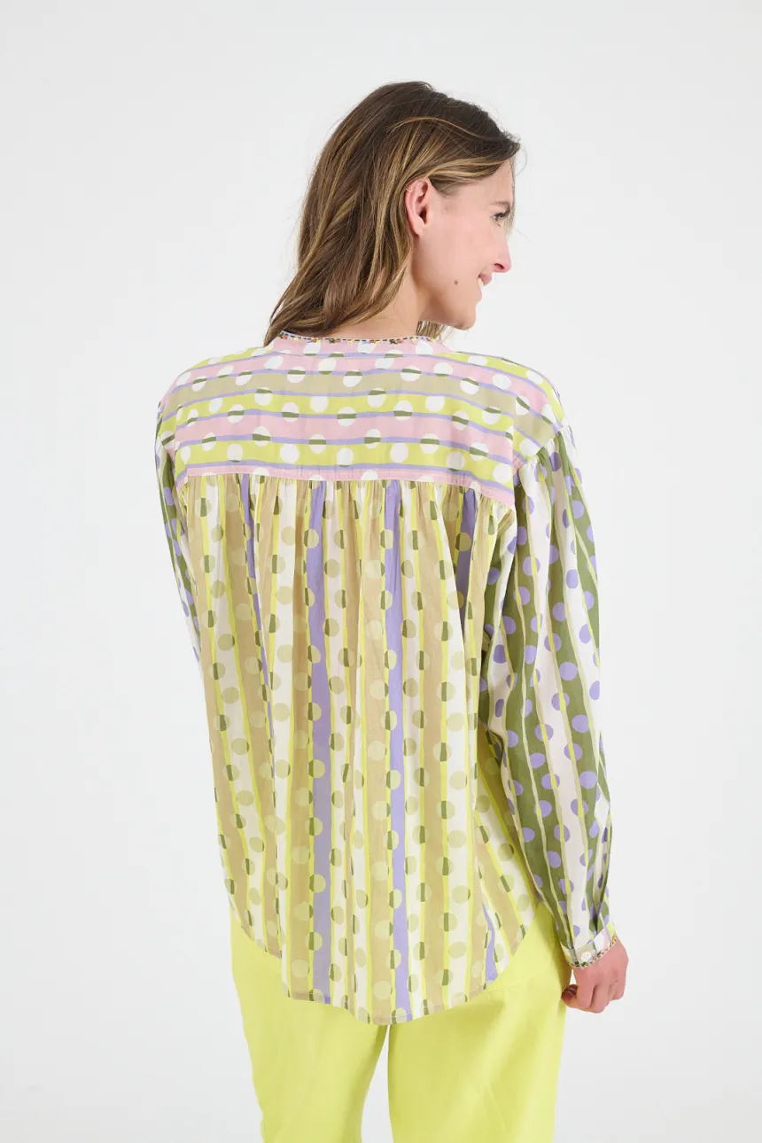 IVY BUBBLE Cotton Blouses for Women | Story Topic