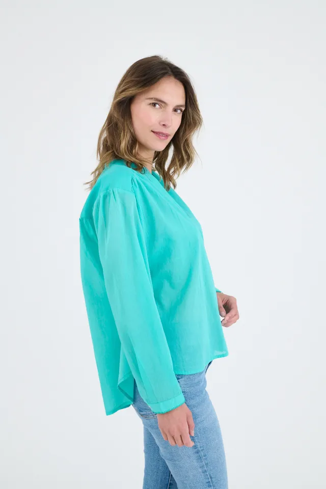 IVY UNI Cotton Blouses for Women | Story Topic