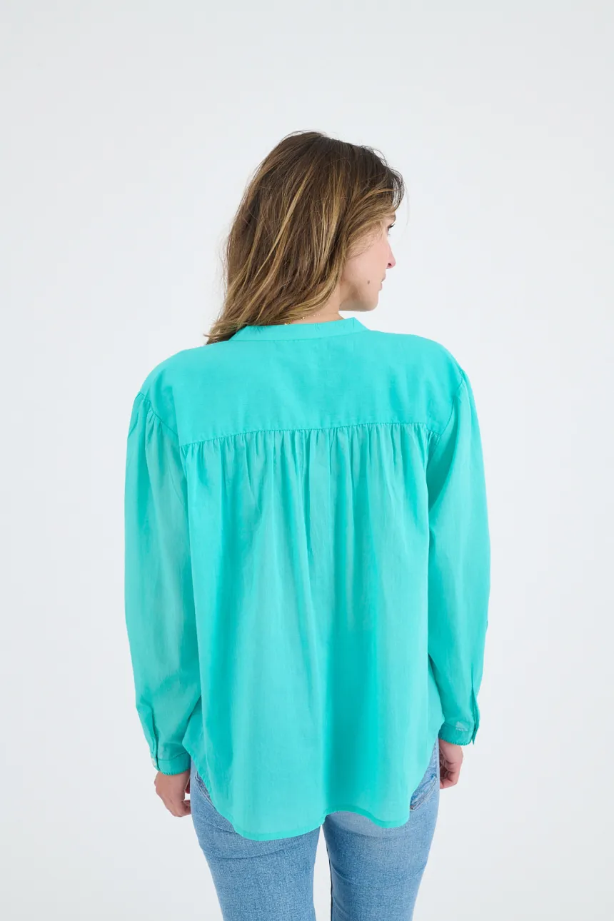 IVY UNI Cotton Blouses for Women | Story Topic