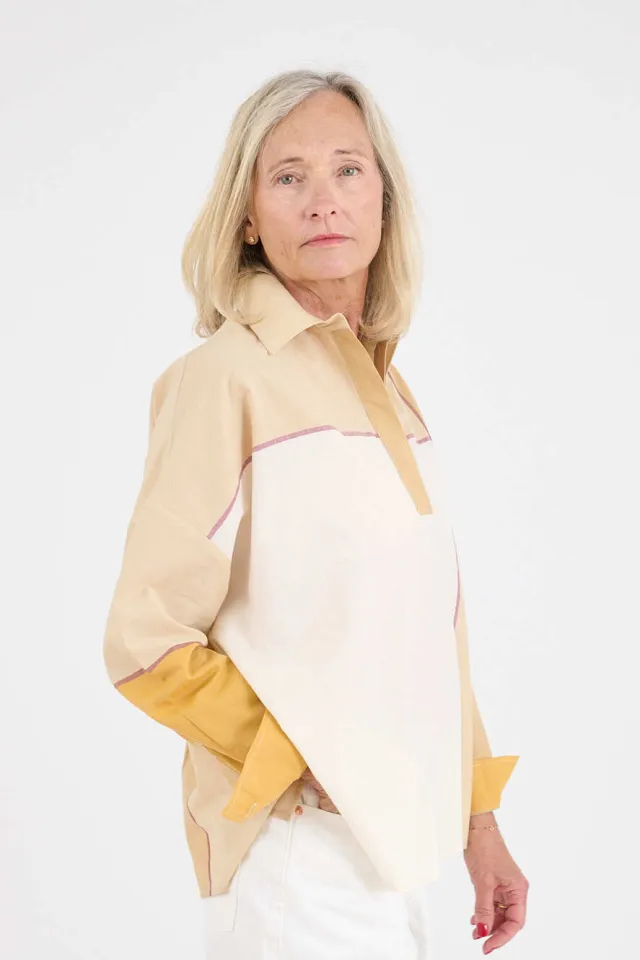 LILOU NATE Women's Cotton Shirts | Story Topic