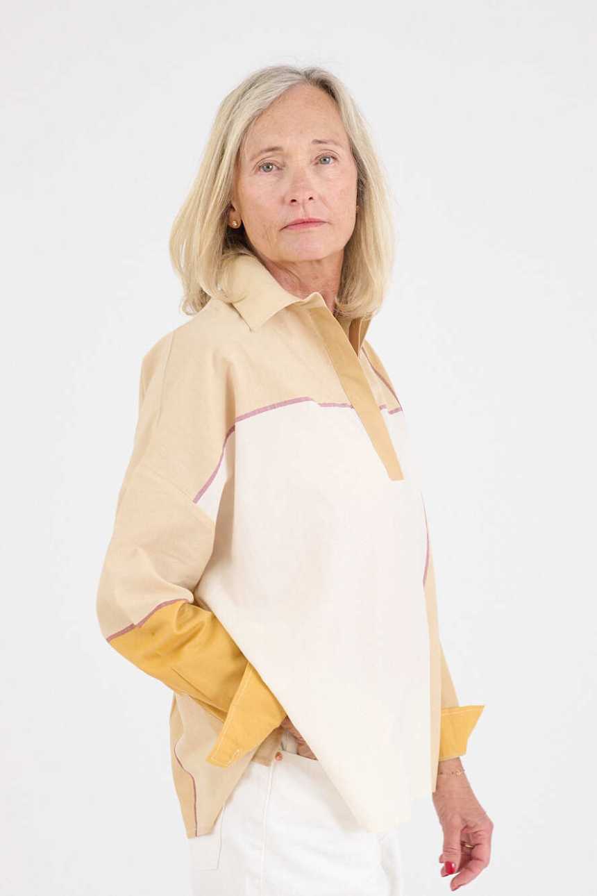 LILOU NATE Women's Cotton Shirts | Story Topic