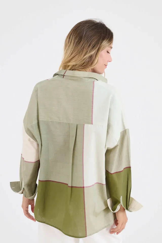 LILOU NATE Women's Cotton Shirts | Story Topic