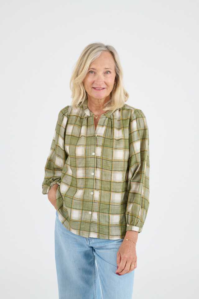 LUCIE IBIS Cotton Blouses for Women | Story Topic