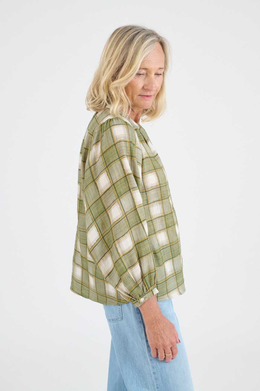 LUCIE IBIS Cotton Blouses for Women | Story Topic
