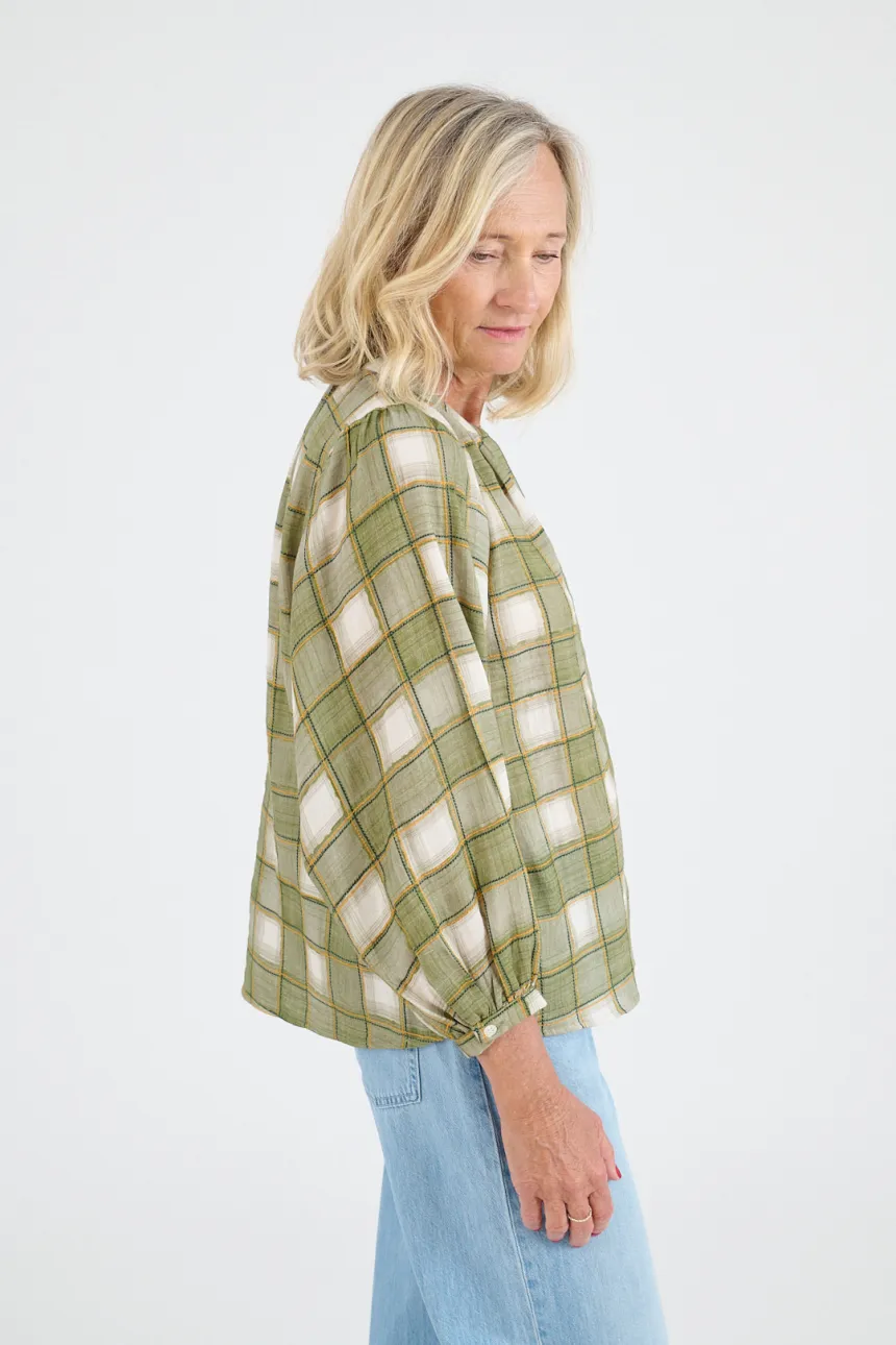 LUCIE IBIS Cotton Blouses for Women | Story Topic