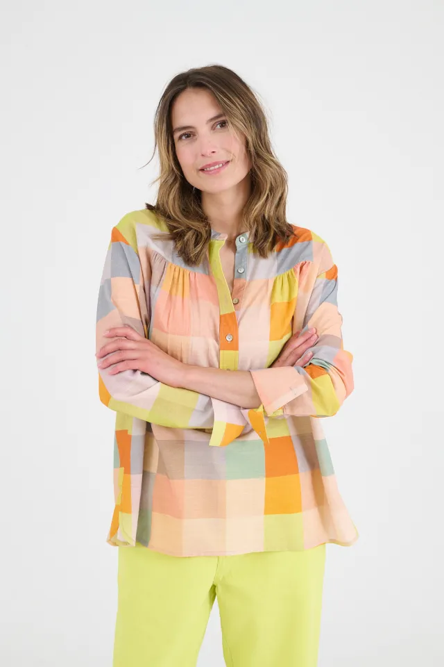 MARGOT CUBE Cotton Blouses for Women | Story Topic 