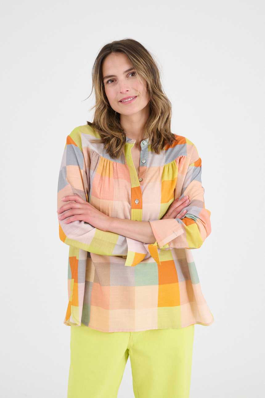 MARGOT CUBE Cotton Blouses for Women | Story Topic 