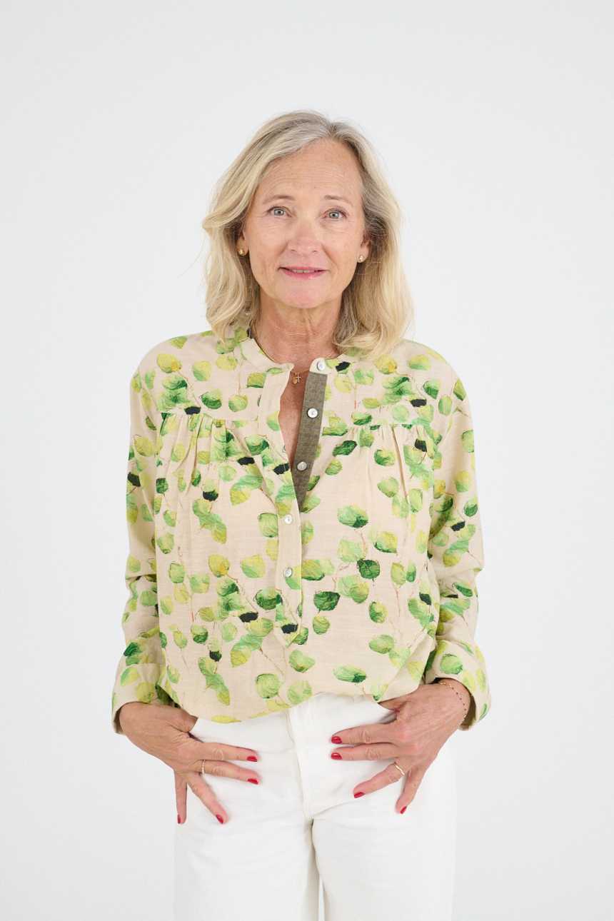 MARGOT LEAF Cotton Blouses for Women | Story Topic 