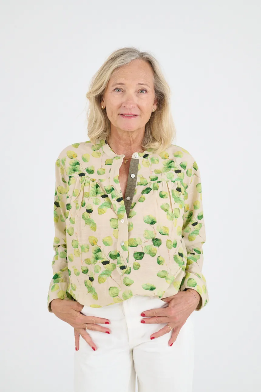 MARGOT LEAF Cotton Blouses for Women | Story Topic 