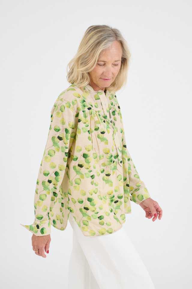 MARGOT LEAF Cotton Blouses for Women | Story Topic 
