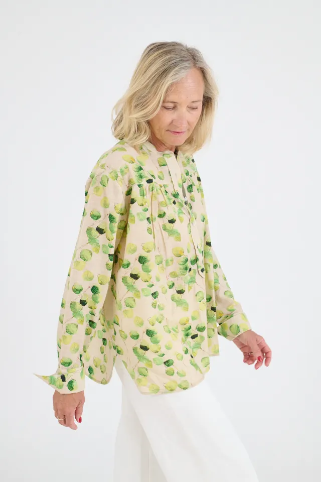 MARGOT LEAF Cotton Blouses for Women | Story Topic 