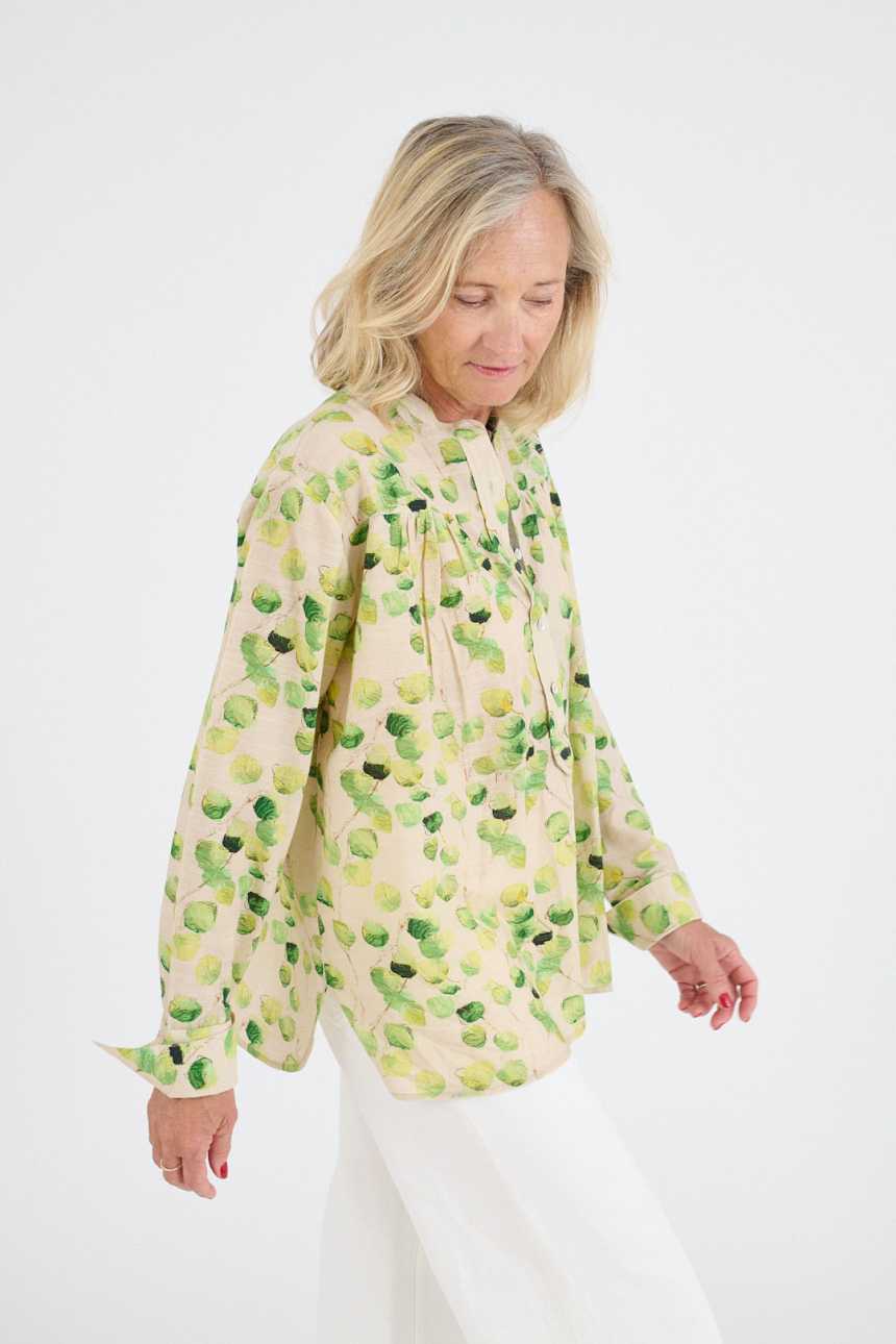 MARGOT LEAF Cotton Blouses for Women | Story Topic 
