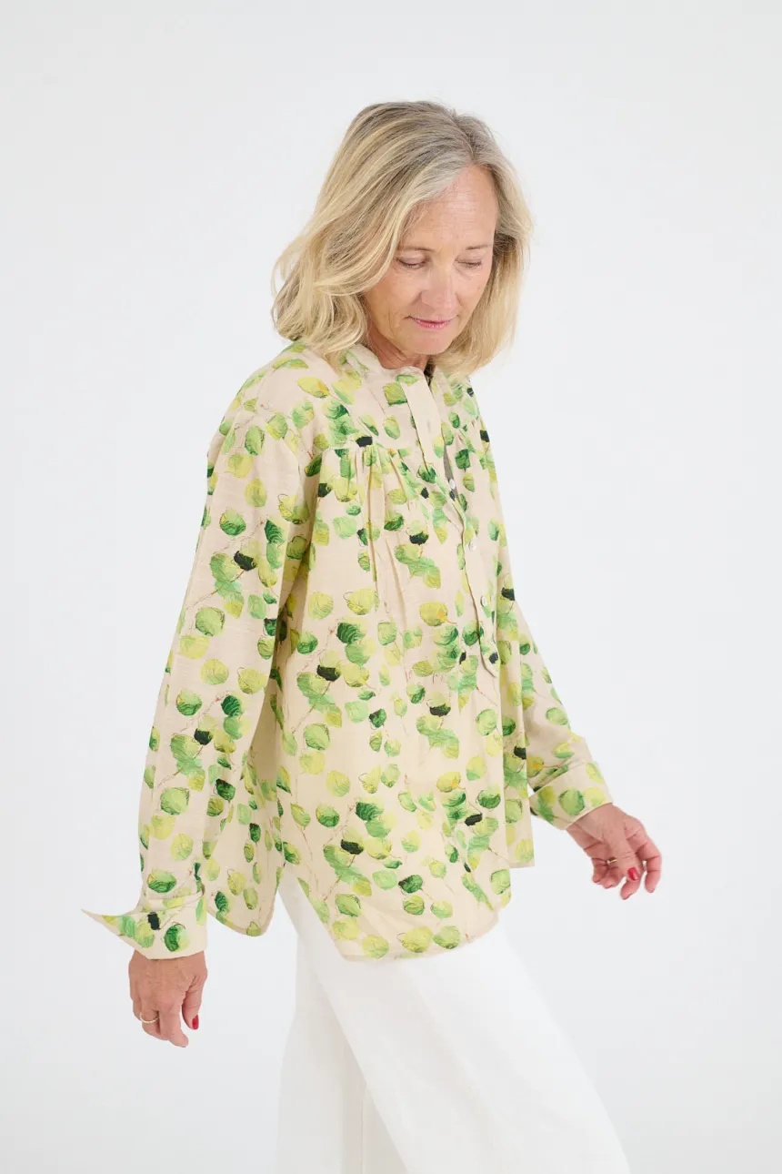 MARGOT LEAF Cotton Blouses for Women | Story Topic 