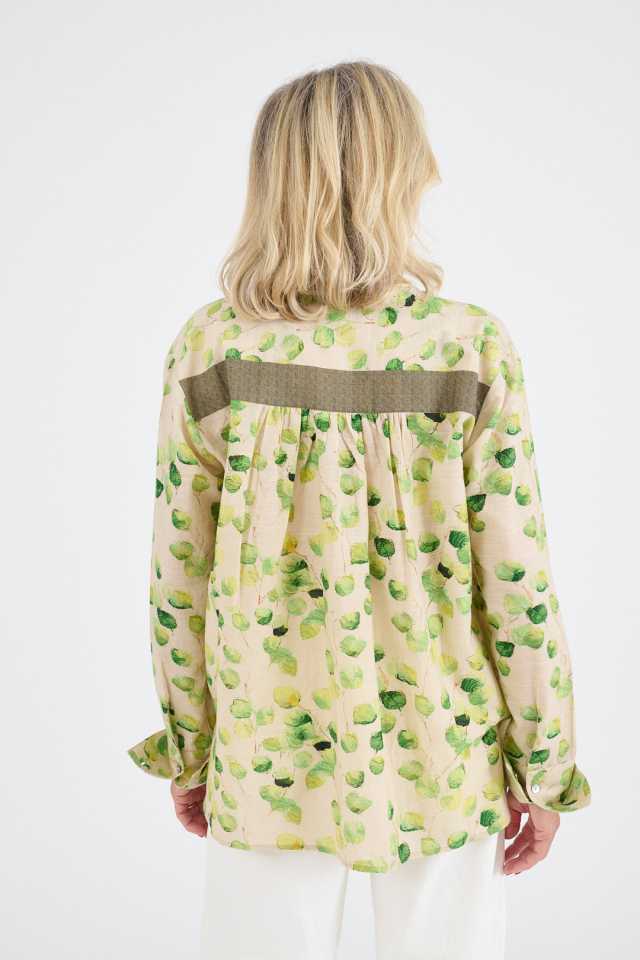 MARGOT LEAF Cotton Blouses for Women | Story Topic 