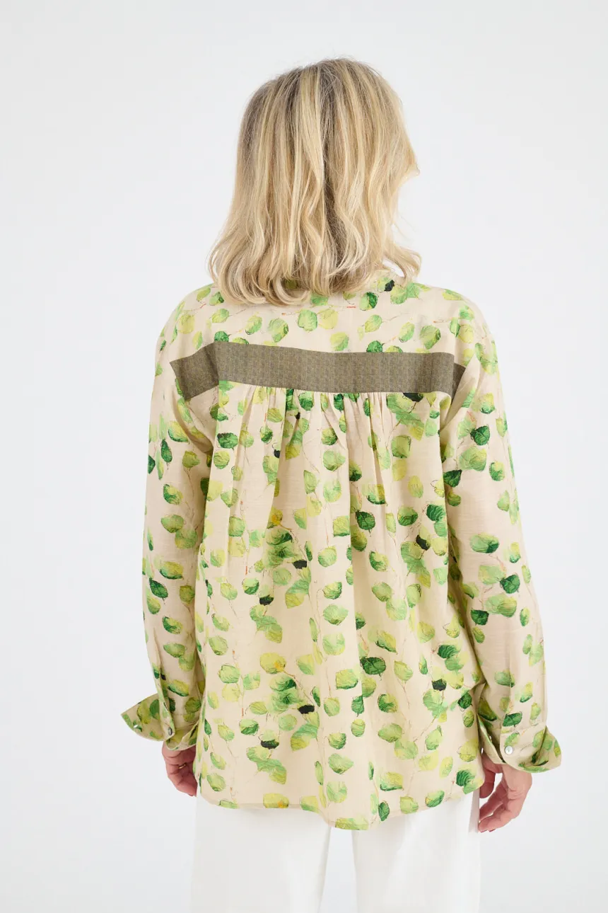 MARGOT LEAF Cotton Blouses for Women | Story Topic 