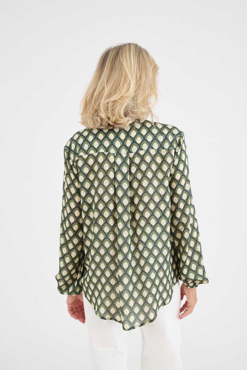 OLIVIA GEO Modal Blouses for Women | Story Topic 