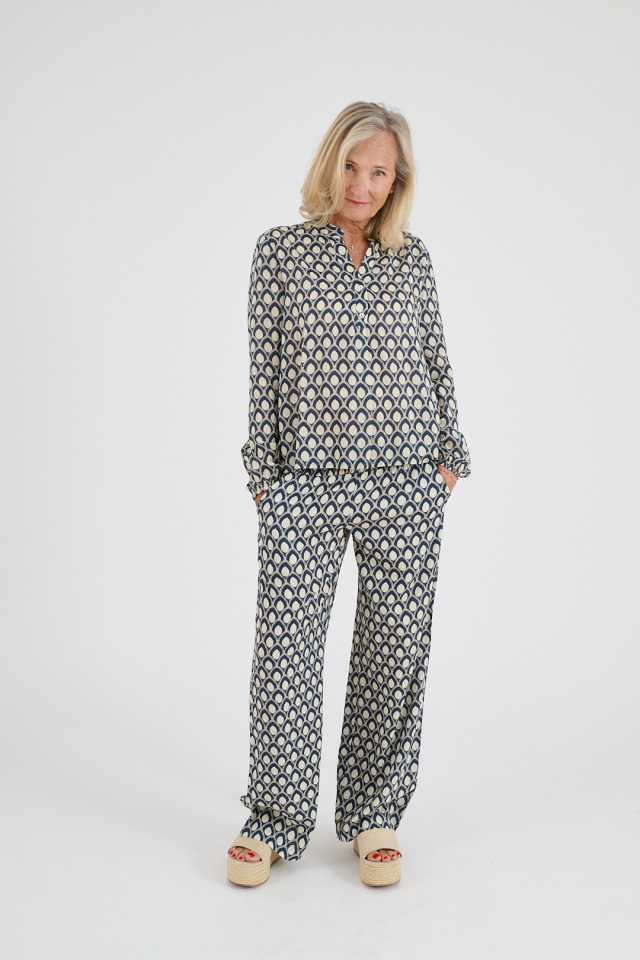OLIVIA GEO Modal Blouses for Women | Story Topic 