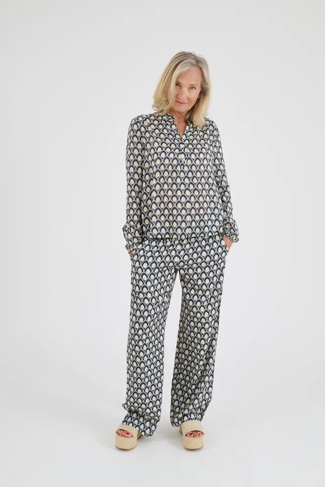 OLIVIA GEO Modal Blouses for Women | Story Topic 