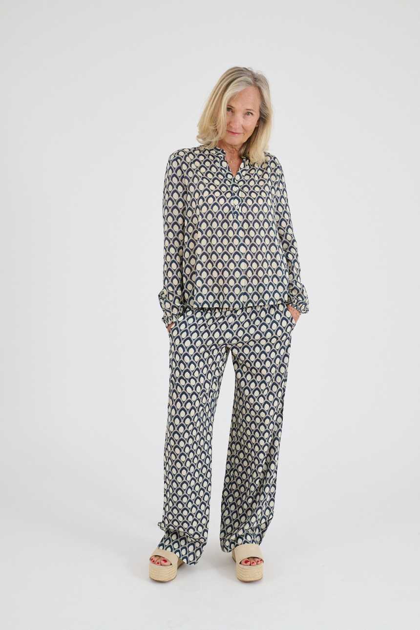 OLIVIA GEO Modal Blouses for Women | Story Topic 