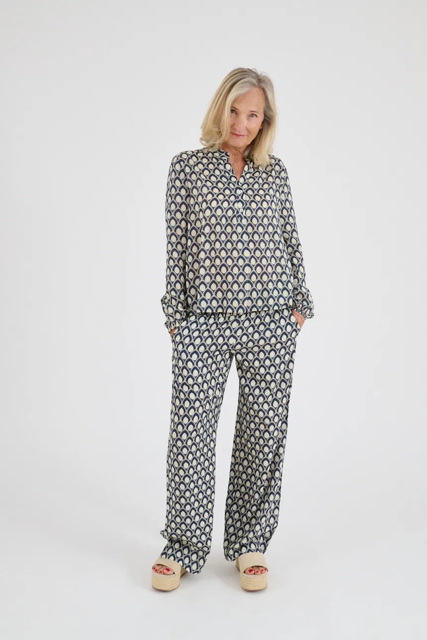 OLIVIA GEO Modal Blouses for Women | Story Topic 