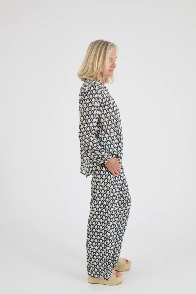 OLIVIA GEO Modal Blouses for Women | Story Topic 