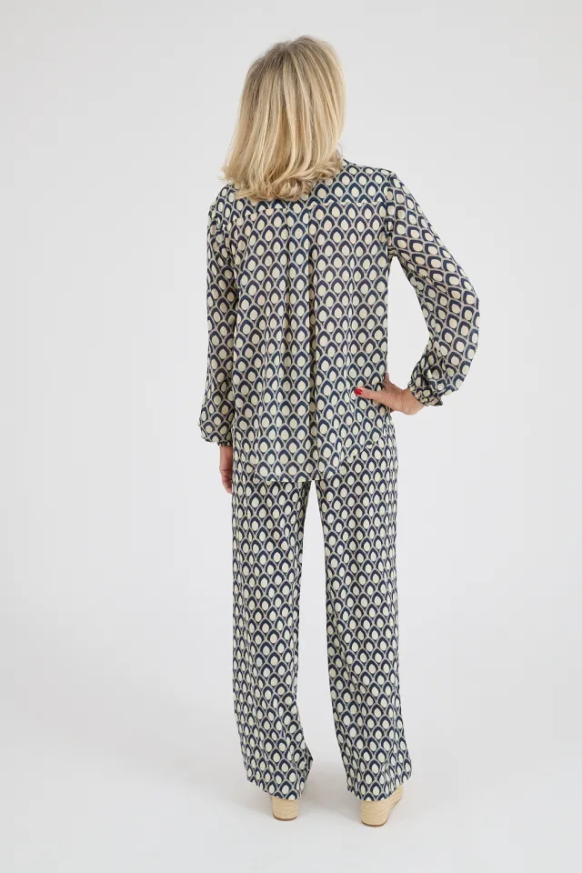 OLIVIA GEO Modal Blouses for Women | Story Topic 