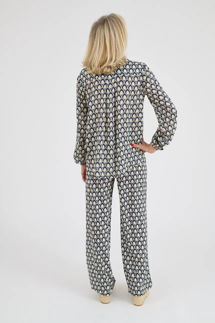 OLIVIA GEO Modal Blouses for Women | Story Topic 