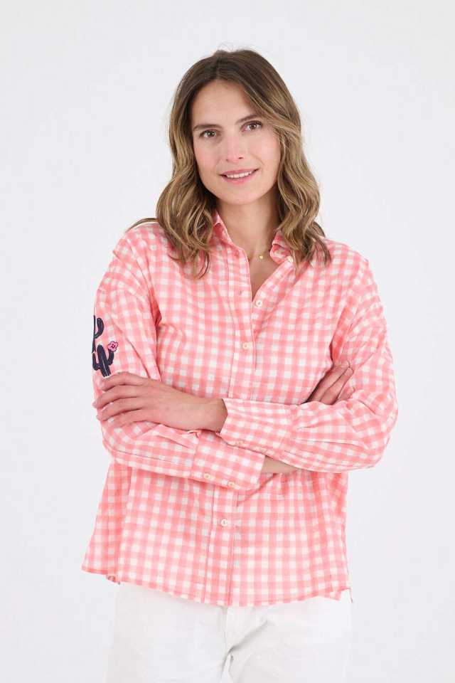 PIA VICHY Cotton Shirts for Women | Story Topic 