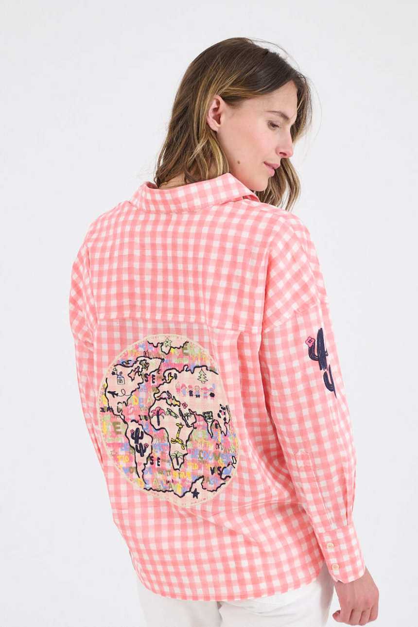PIA VICHY Cotton Shirts for Women | Story Topic 