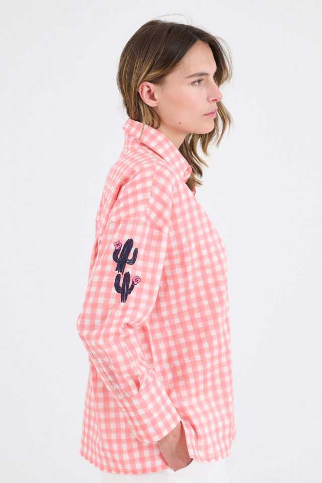 PIA VICHY Cotton Shirts for Women | Story Topic 