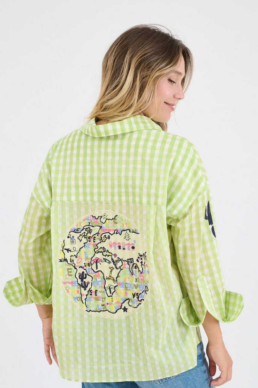 PIA VICHY Cotton Shirts for Women | Story Topic 