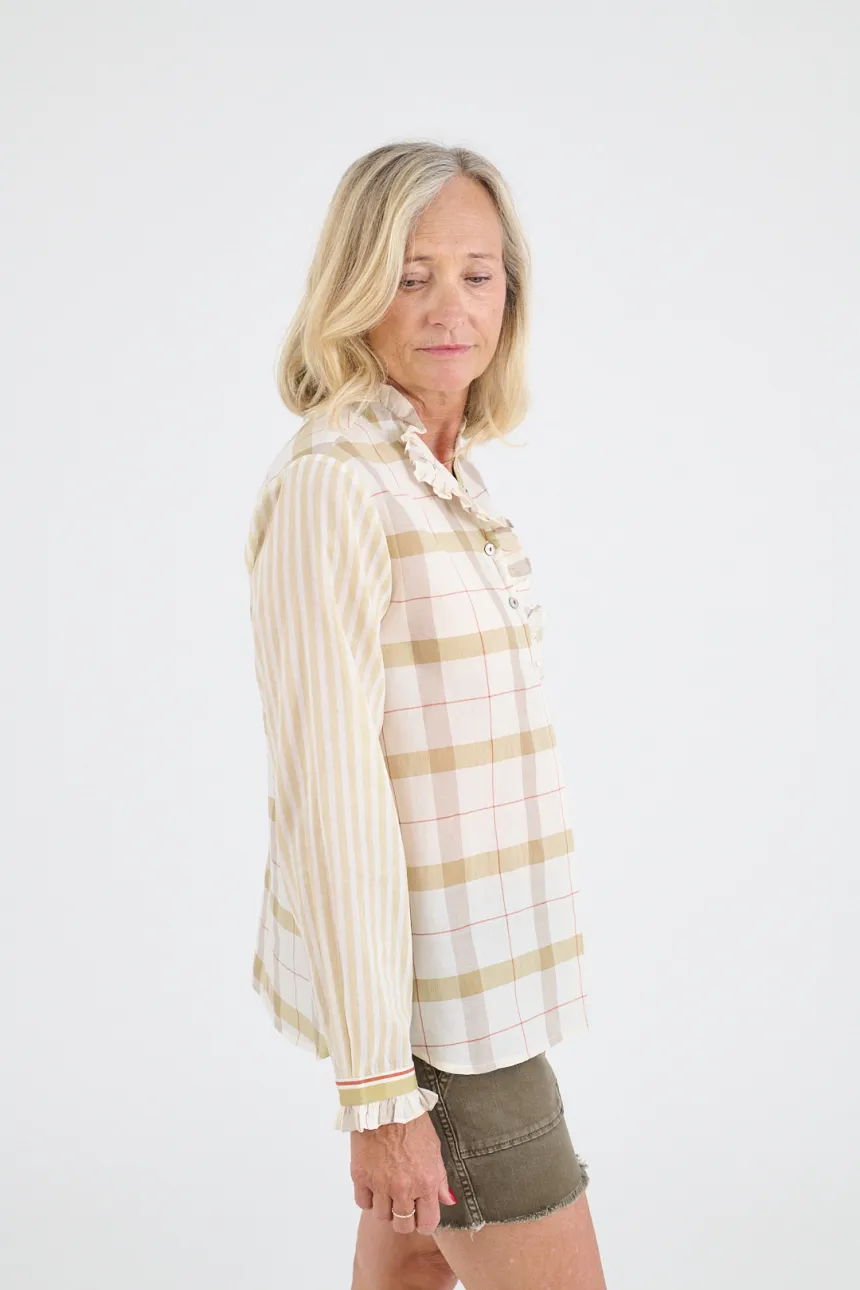 SALOME LUDO Cotton Blouses for Women | Story Topic 
