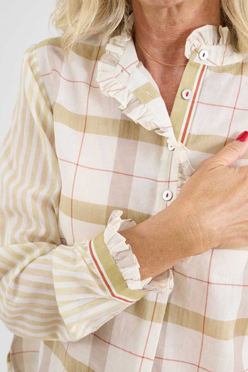 SALOME LUDO Cotton Blouses for Women | Story Topic 