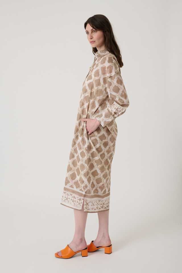 SANA TIFFANY Cotton Dresses for Women | Story Topic 