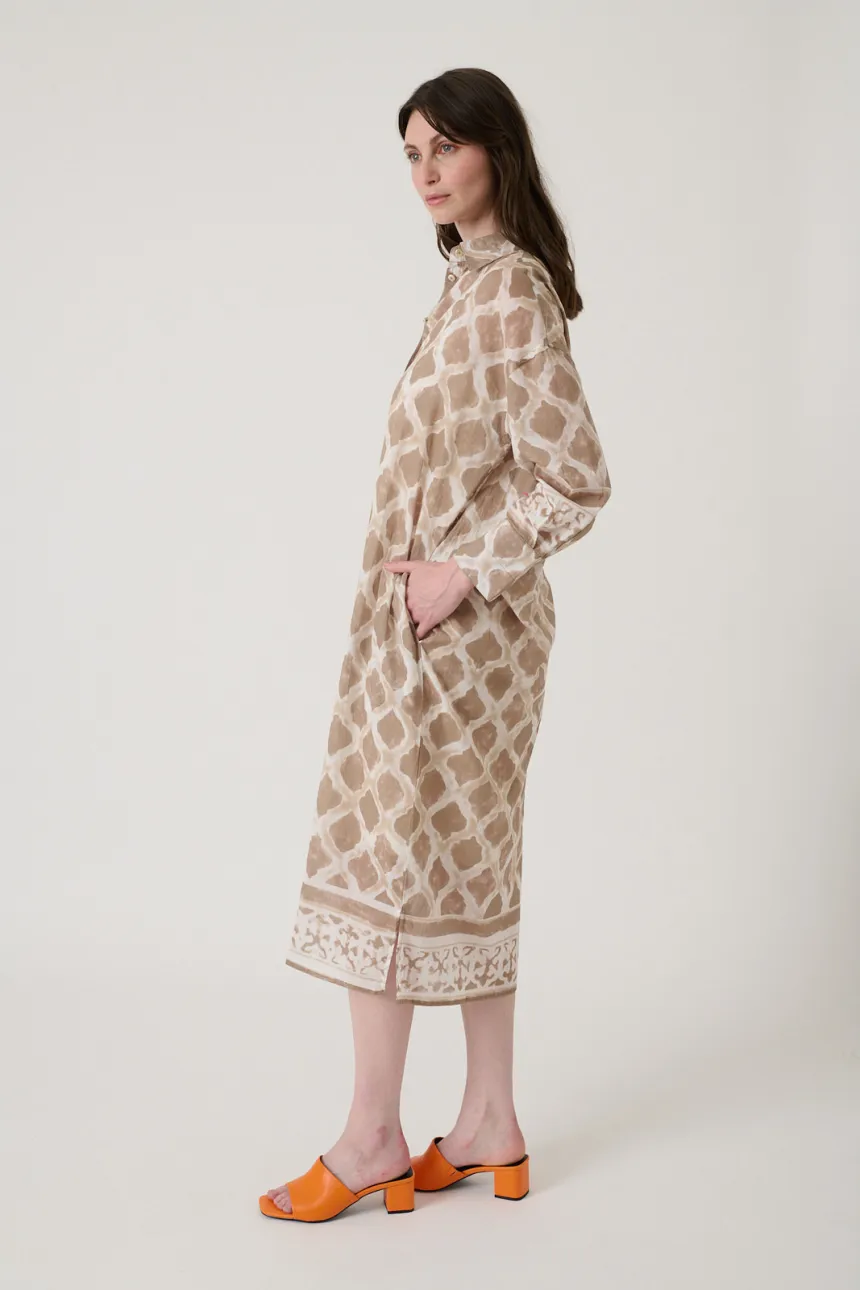 SANA TIFFANY Cotton Dresses for Women | Story Topic 