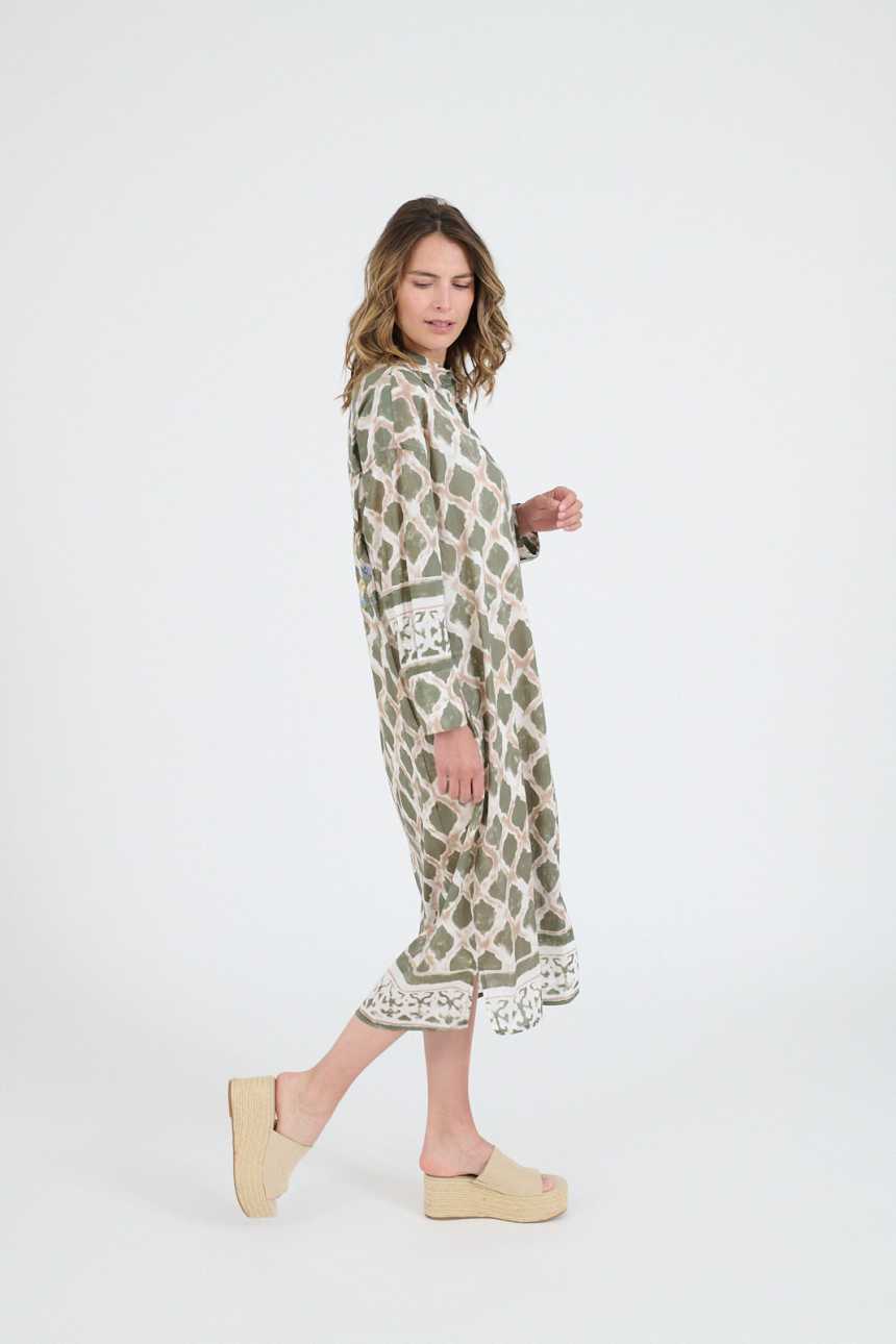 SANA TIFFANY Cotton Dresses for Women | Story Topic 