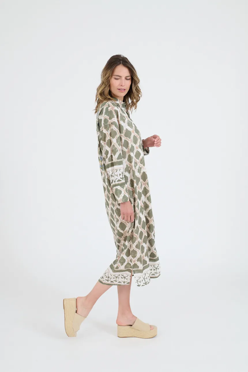 SANA TIFFANY Cotton Dresses for Women | Story Topic 