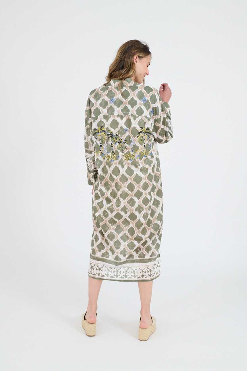 SANA TIFFANY Cotton Dresses for Women | Story Topic 