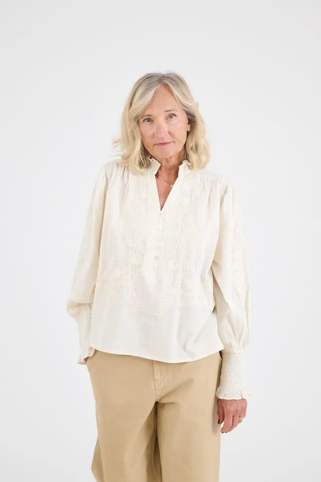 SOLANGE BOHEME Cotton Blouses for Women | Story Topic 